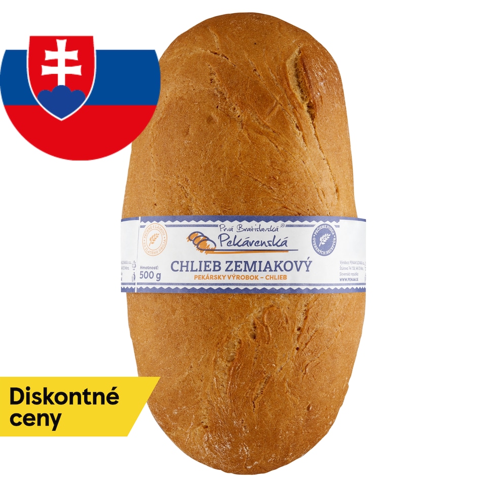 Prvá Bratislavská Pekárenská Potato Bread 500 g