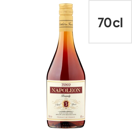 Tesco Napoleon Brandy 70Cl Bottle Tesco Groceries
