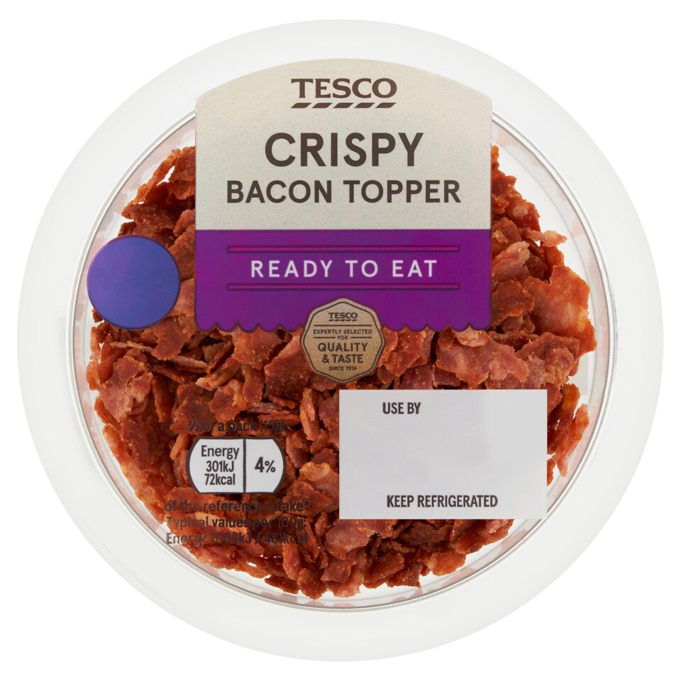 Tesco Crispy Bacon Topper 30g