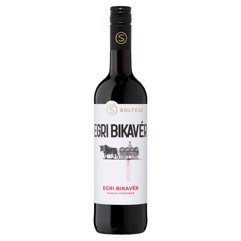 image 1 of Soltész Egri Bikavér száraz vörösbor 13% 750 ml