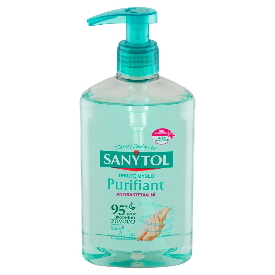 obrázok 1 z Sanytol antibakteriálne mydlo Purifiant 250 ml