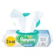 Pampers Harmonie Aqua Nedves Törlőkendő, 3 Csomag = 144 db Törlőkendő  1. kép