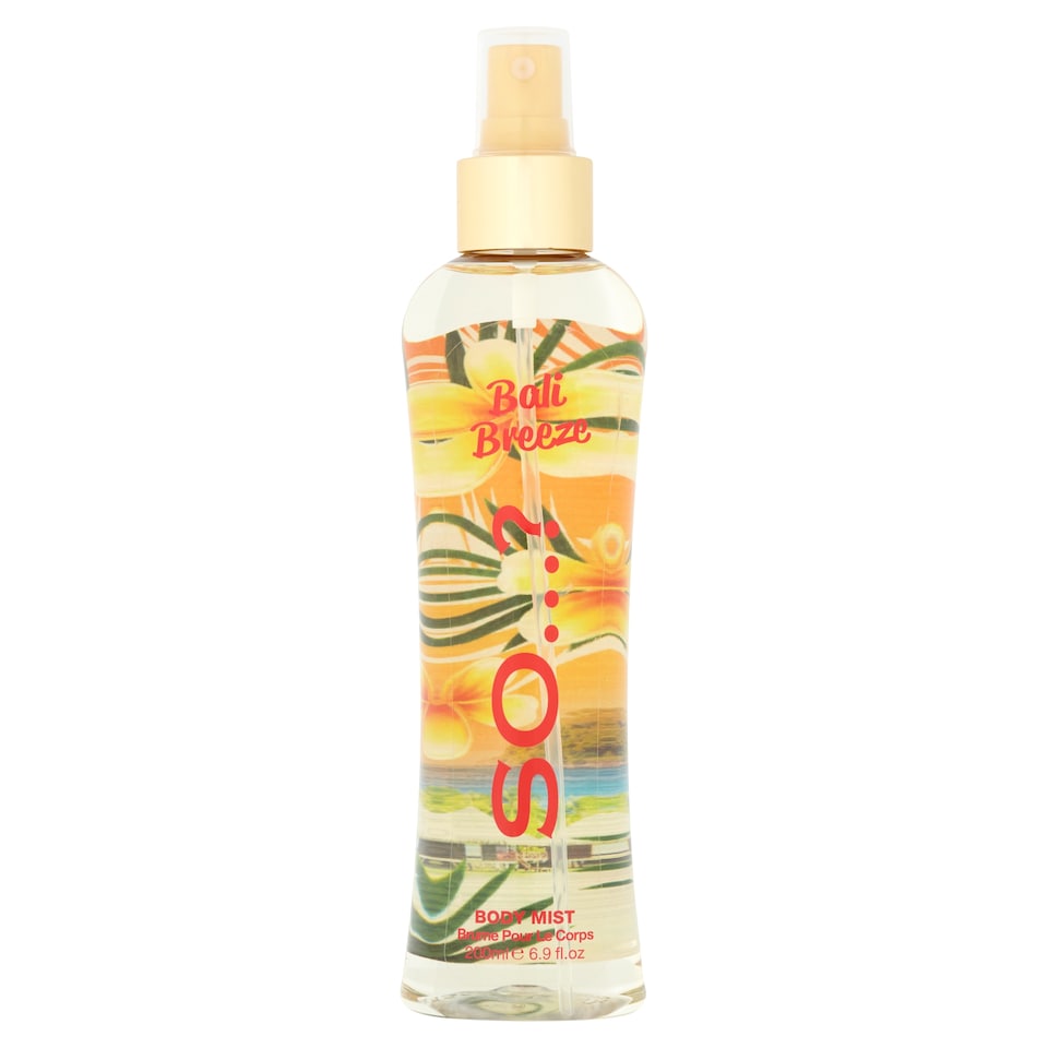 So...? Body Mist - Bali Breeze 200ml