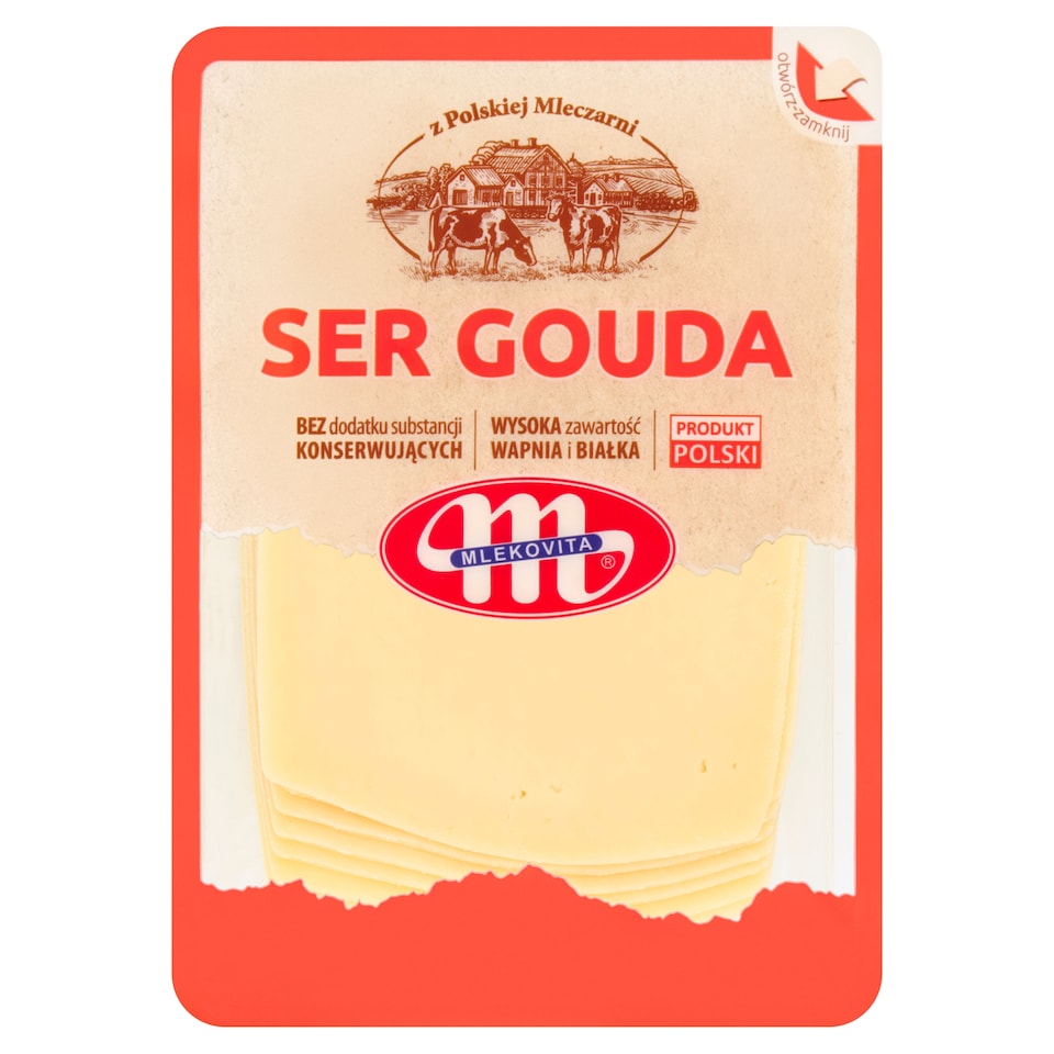 Mlekovita Gouda Cheese Slices 150g