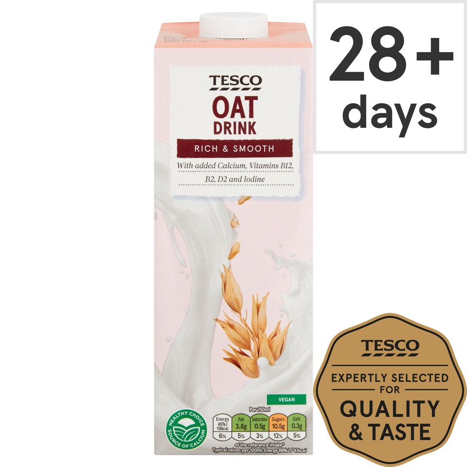 Tesco Oat Drink 1 Litre Tesco Groceries