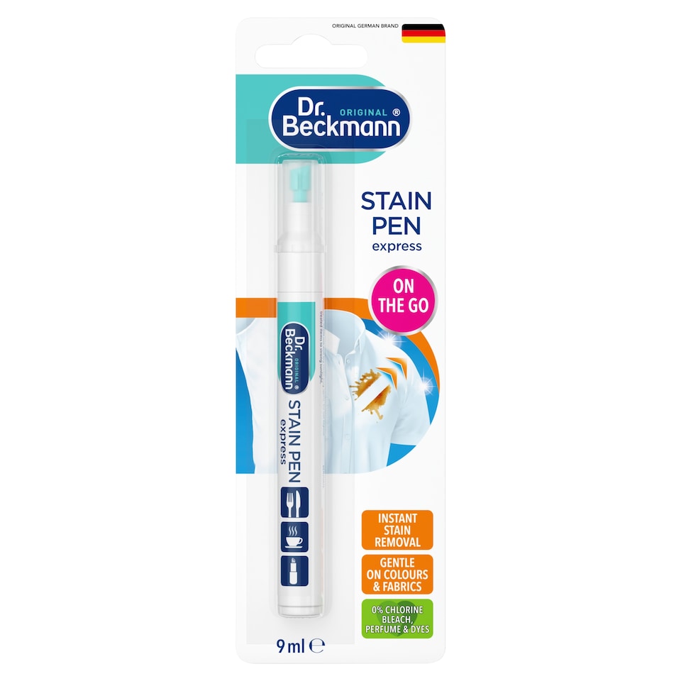 Dr. Beckmann Stain Remover Pen 9ml Clip strip
