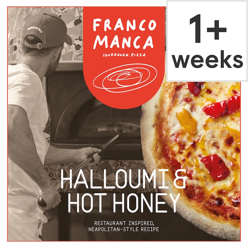 Franco Manca Halloumi & Hot Honey Pizza 485g