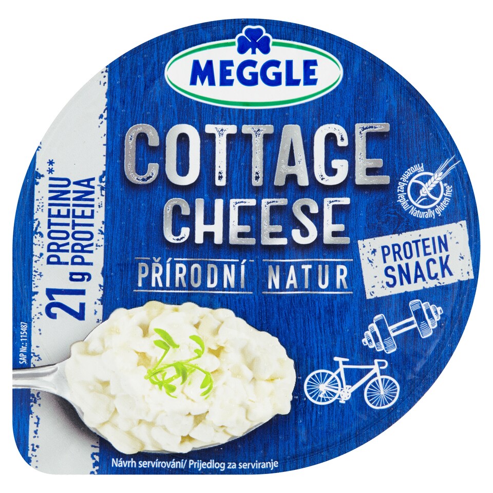 Obrázek 1 pro produkt Meggle Cottage Cheese natur 180g