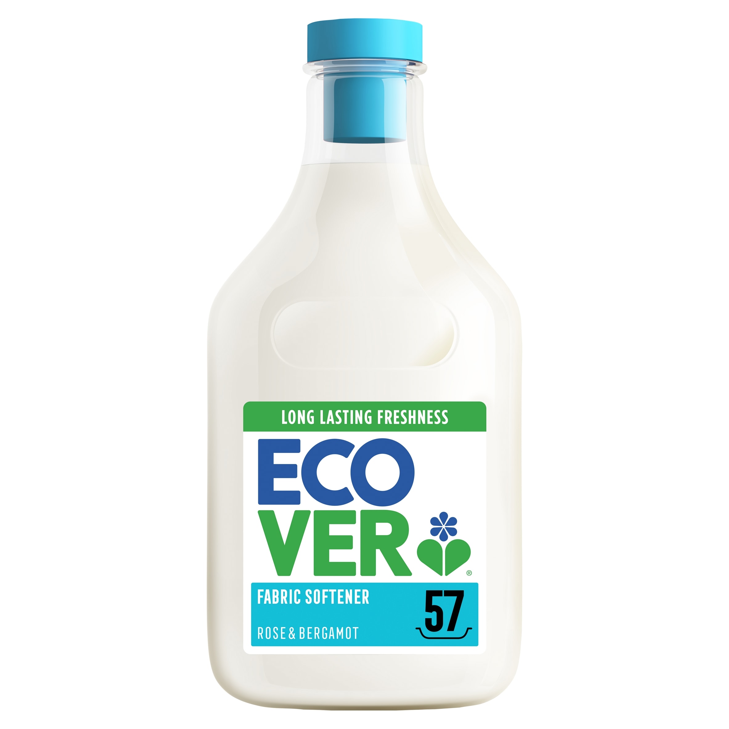 Ecover Fabric Softener Rose & Bergamot 57 Washes 1.43L