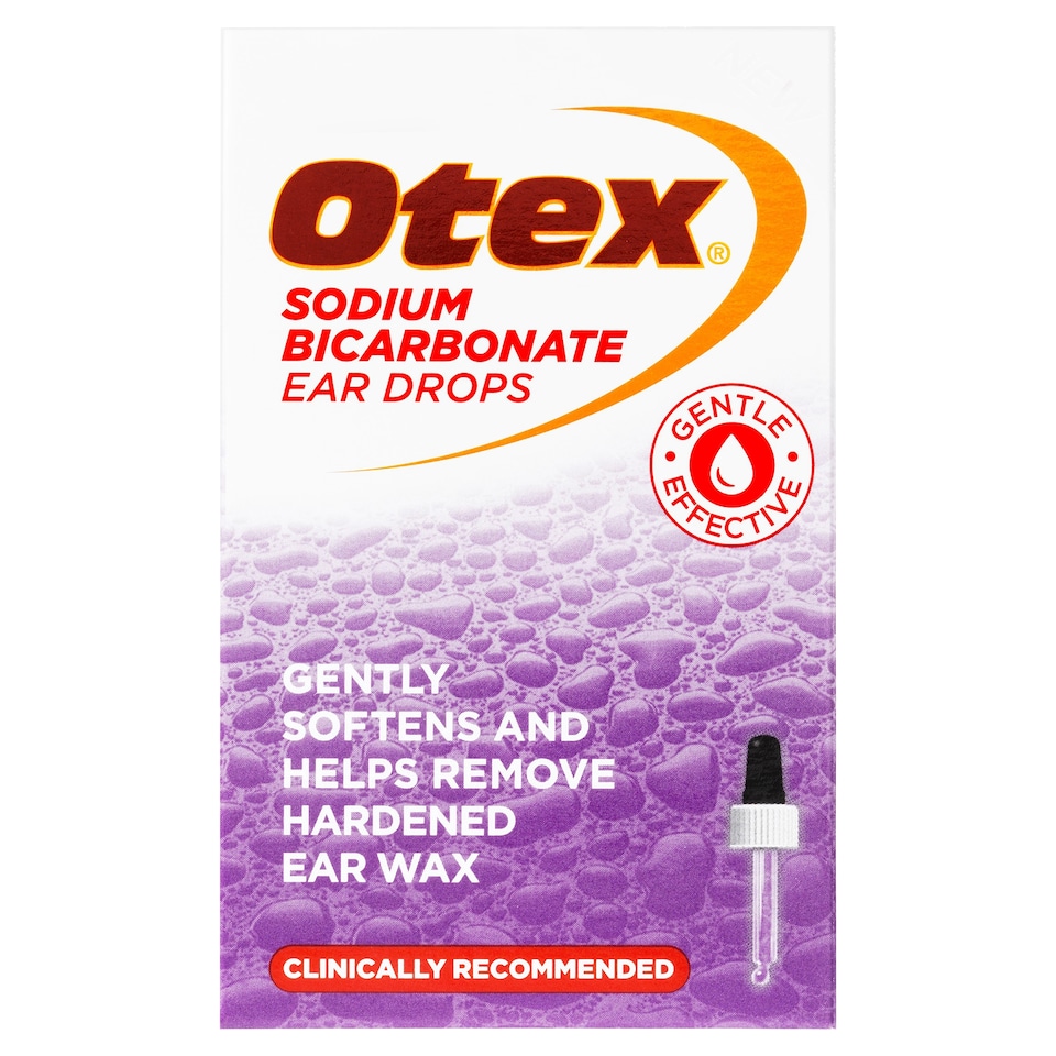 image 1 of Otex Sodium Bicarbonate Ear Drops 10ml
