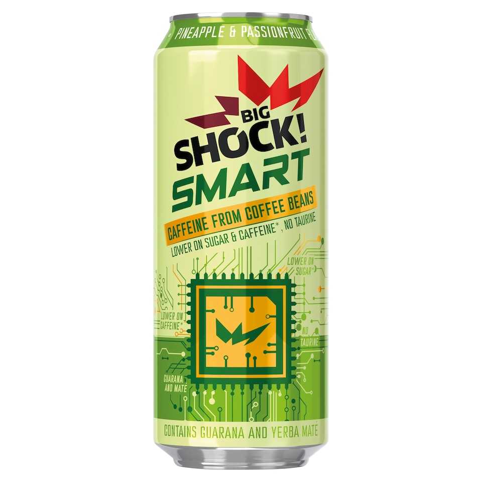 image 1 of Big Shock! Smart Pineapple & Passionfruit Flavour 500ml