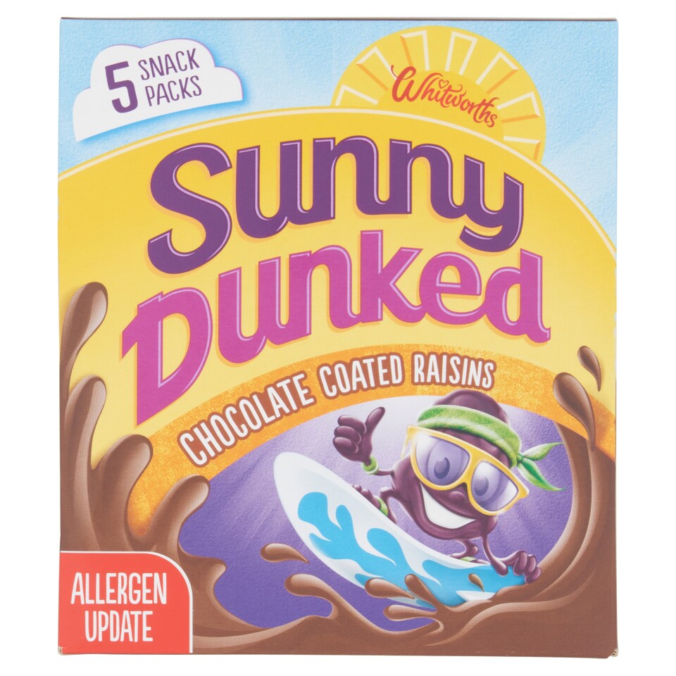 Sunny Raisin Chocolate Multipack 5X25g
