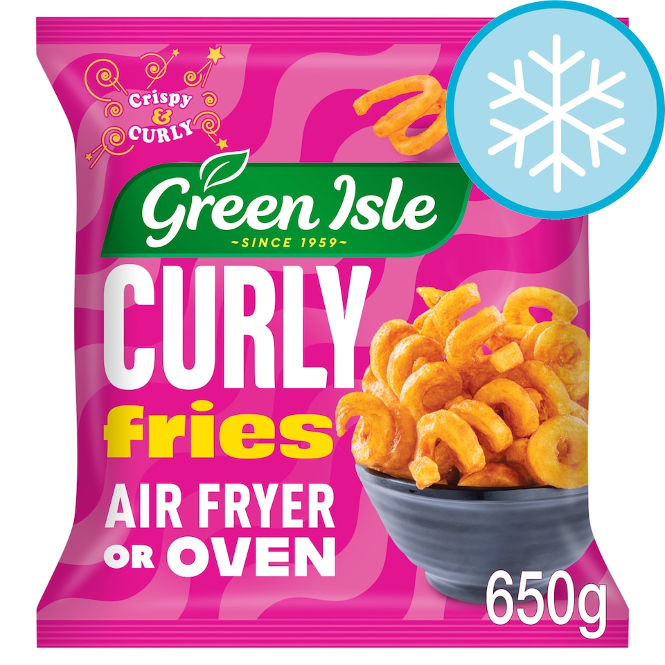 Green Isle Curly Fries 650g