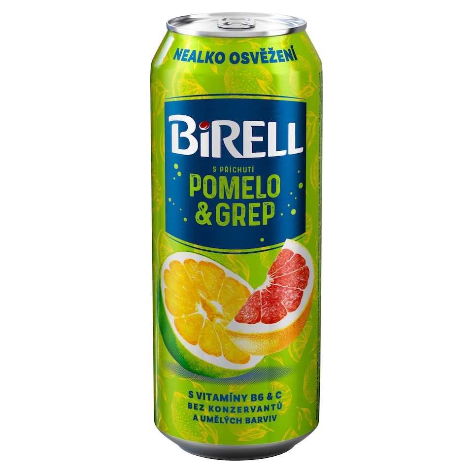 Birell S příchutí pomelo & grep 0,5l