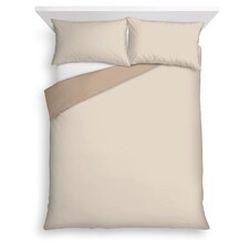 F&F Home Bedding Natural Brushed Duvet Set King