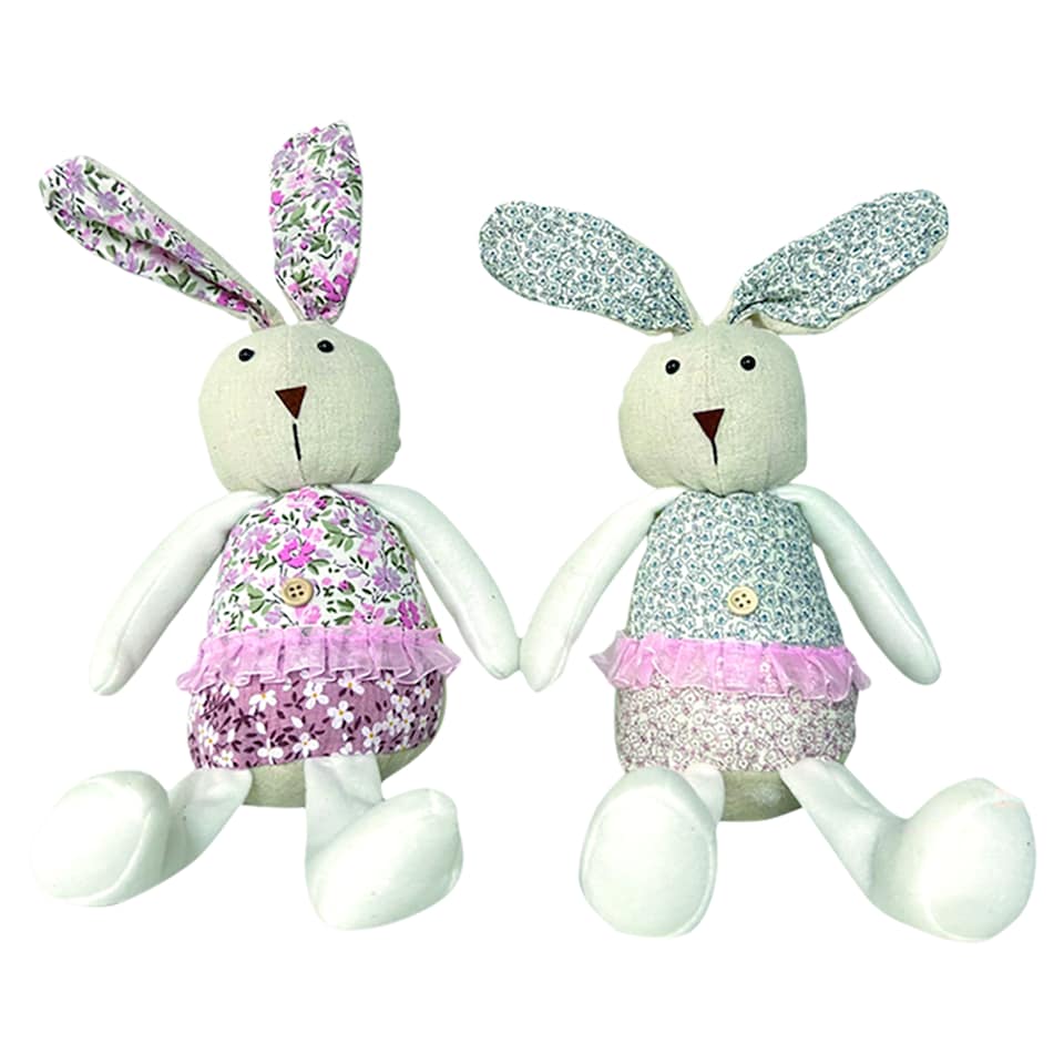 Mobil Digital Happy Easter sediaci biely zajačik