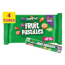 Rowntree's Fruit Pastilles Sweets 4 x 41g