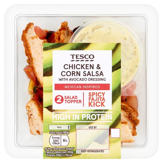 Tesco Chicken & Corn Salsa 180G