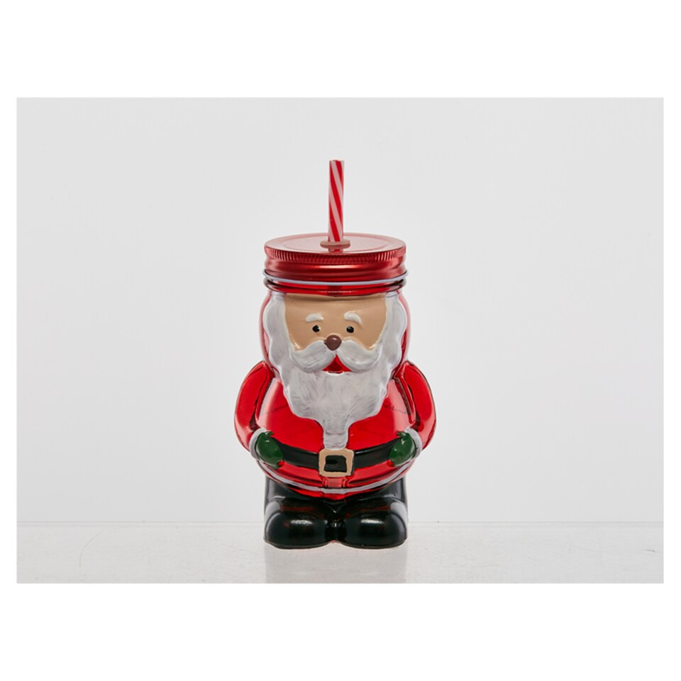 Tesco 3D Santa Drinking Jar
