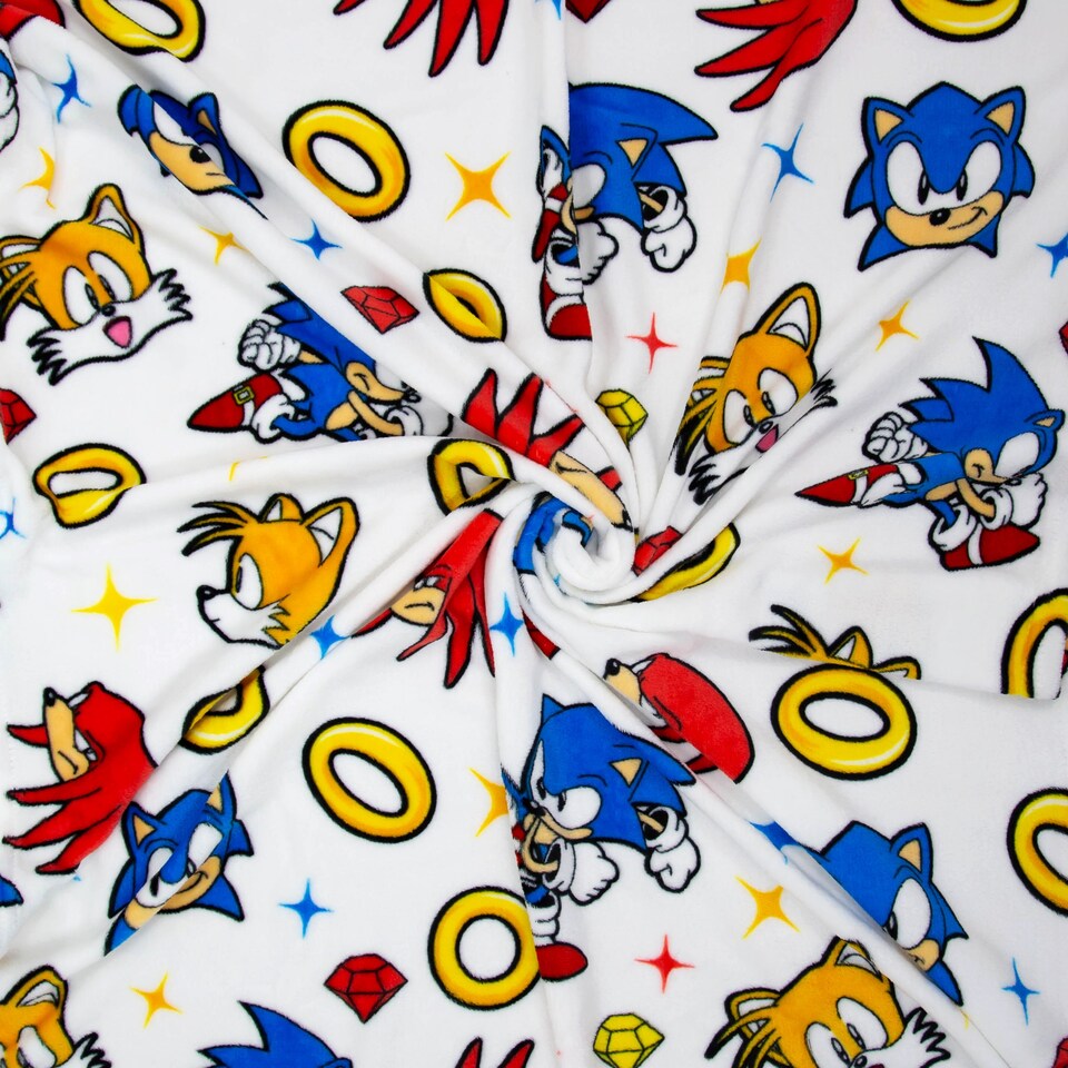 image 1 of SONIC FLEECE BLANKET