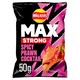 image 1 of Walkers Max Strong Fiery Prawn Cocktail Grab Bag Crisps 50g