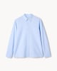 image 4 of F&F Pure Cotton Long Sleeved Oxford Shirt in Blue