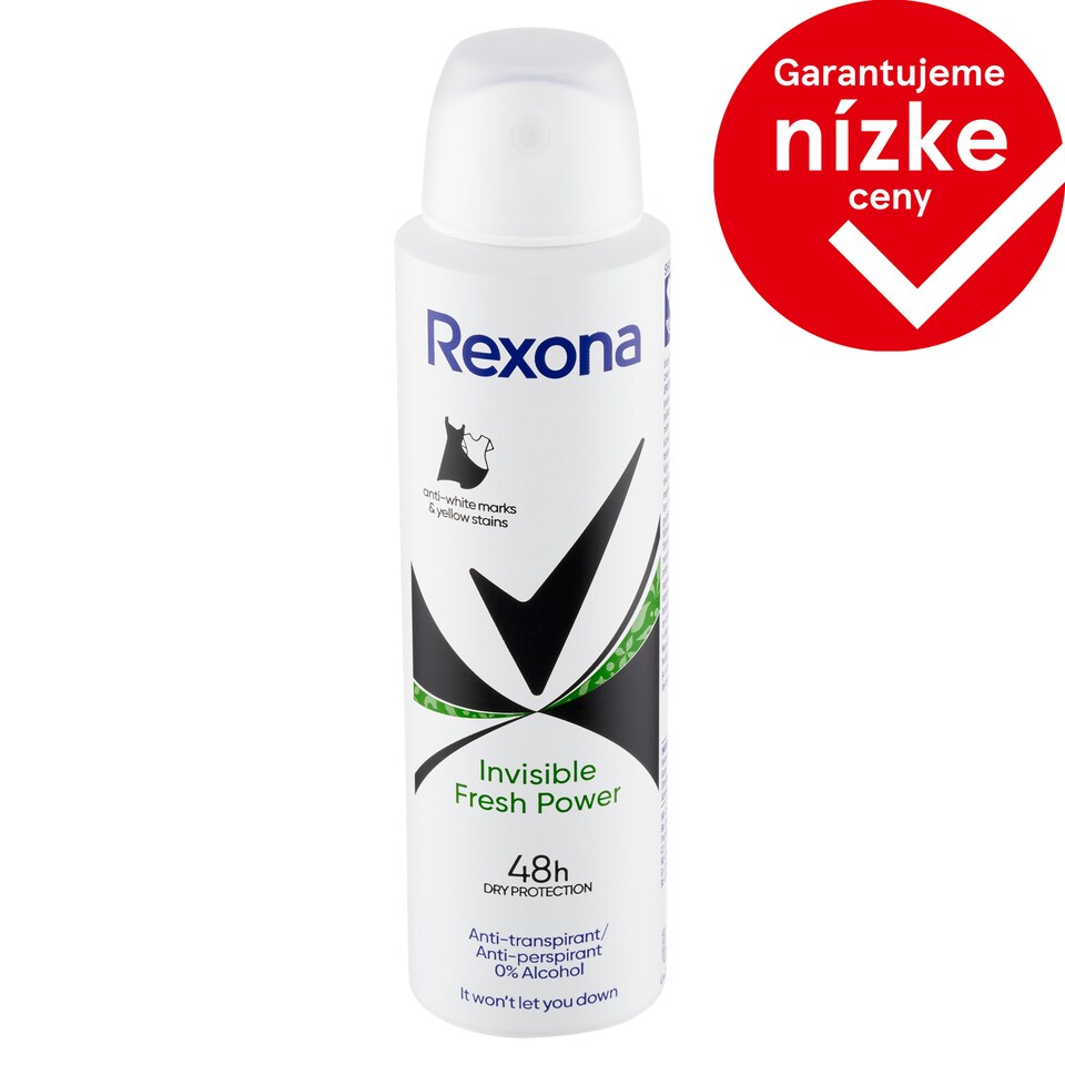 obrázok 1 z Rexona Invisible Fresh Power Antiperspirant sprej 150 ml