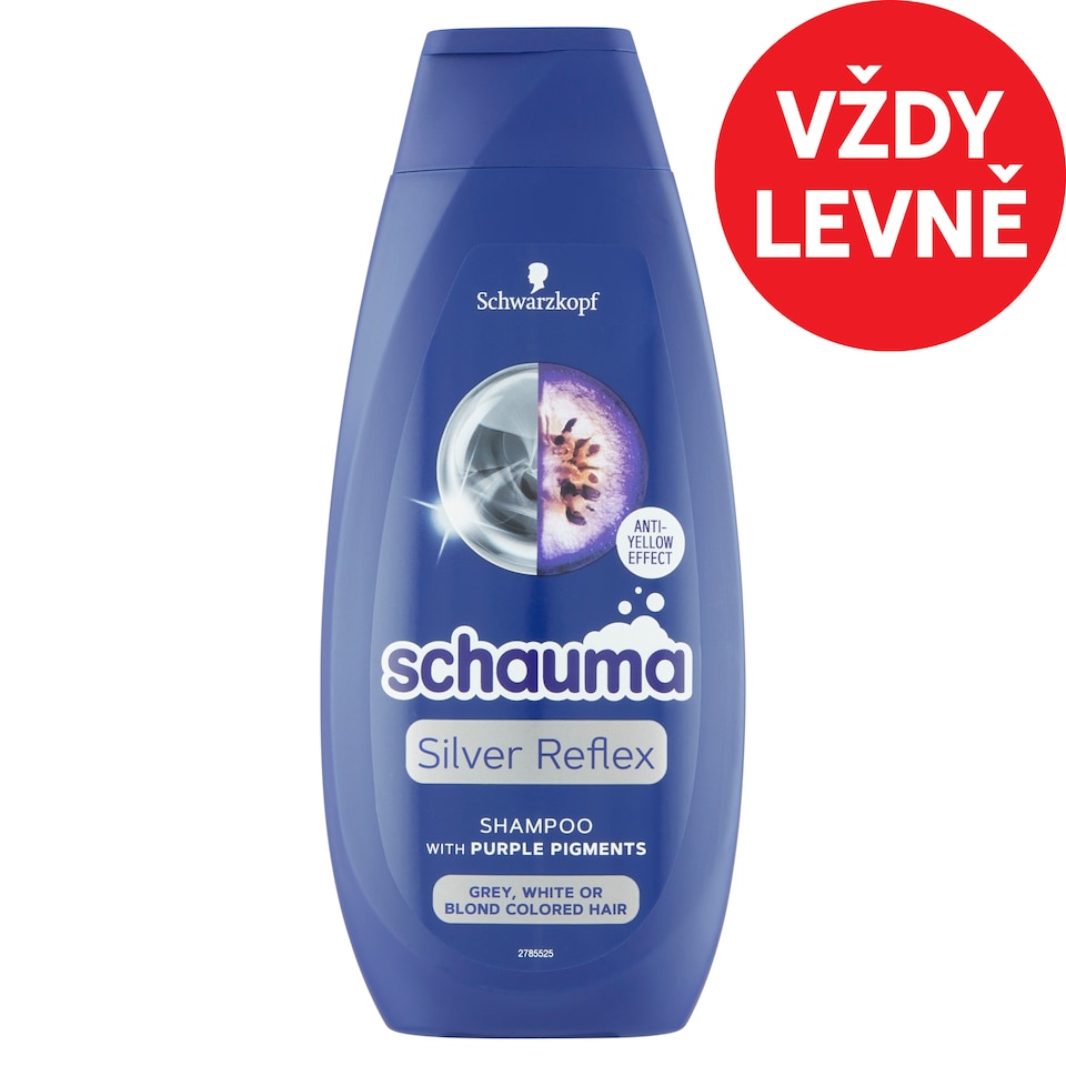 Obrázek 1 pro produkt Schauma Silver Reflex šampon 400ml