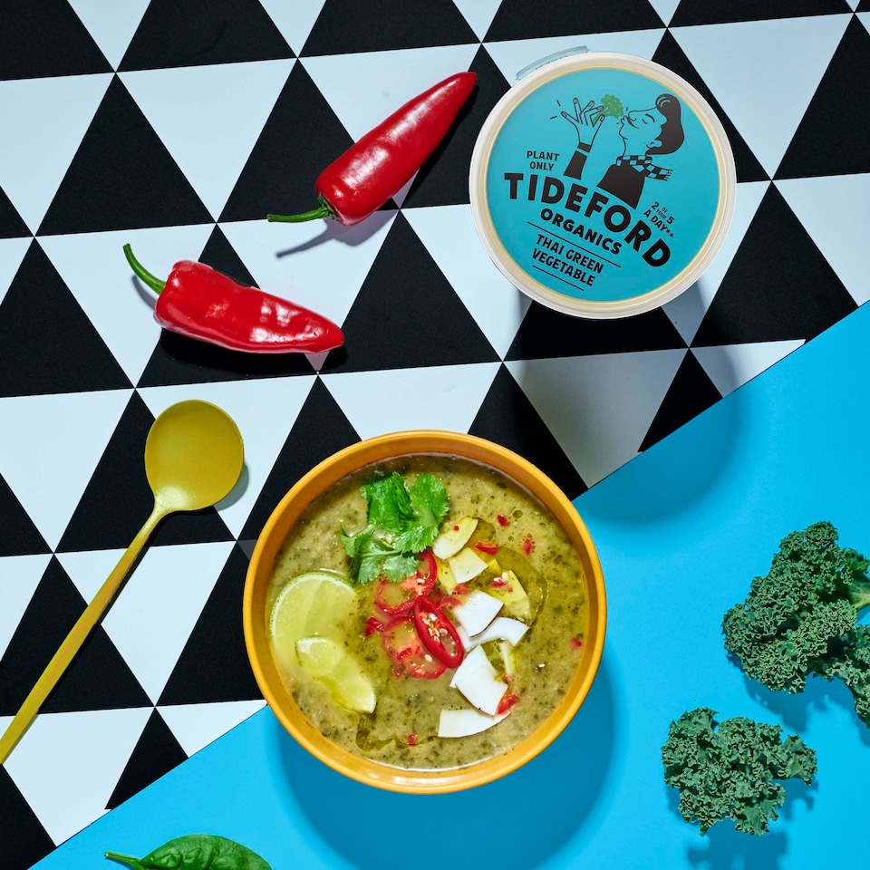 image 1 of Tideford Organics Thai Green Vegetable Soup 560g