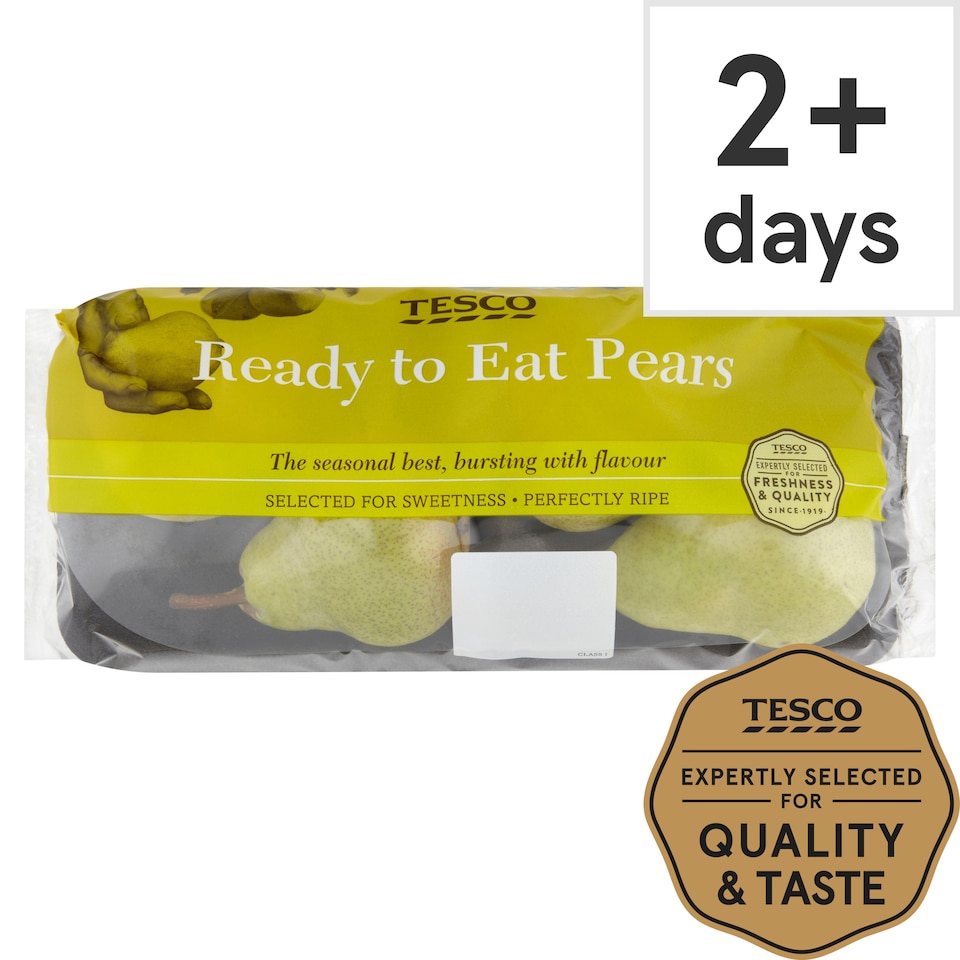 image 1 of Tesco Ready To Eat Seasonal Pears 4Pack 550G