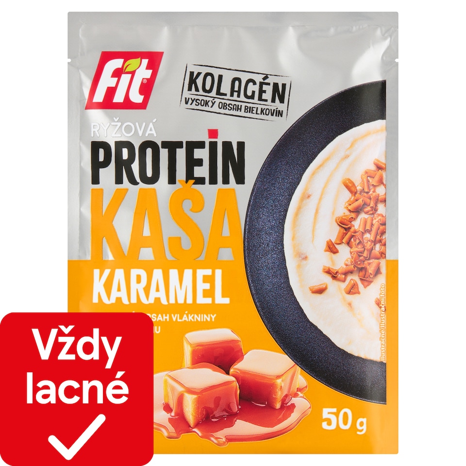 obrázok 1 z Fit Protein ryžová kaša karamel 50 g