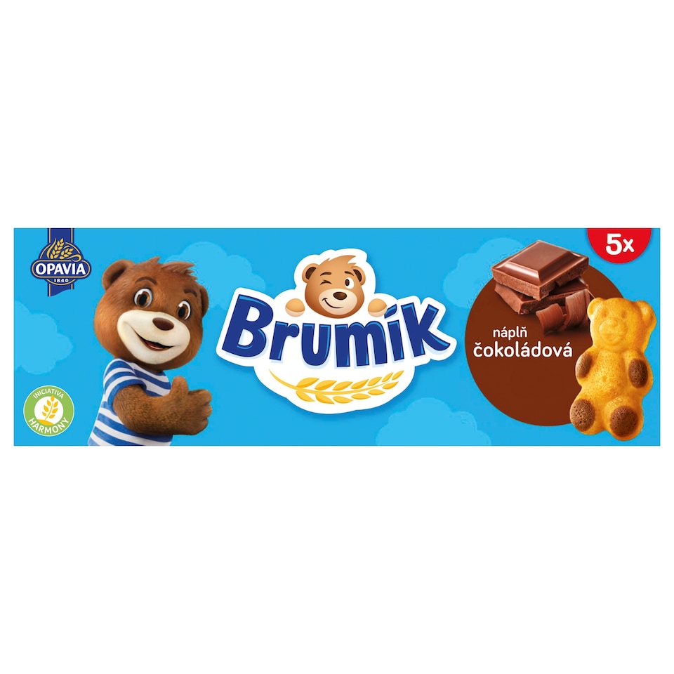 Opavia Brumík Chocolate Filling Fine Pastry 150 g