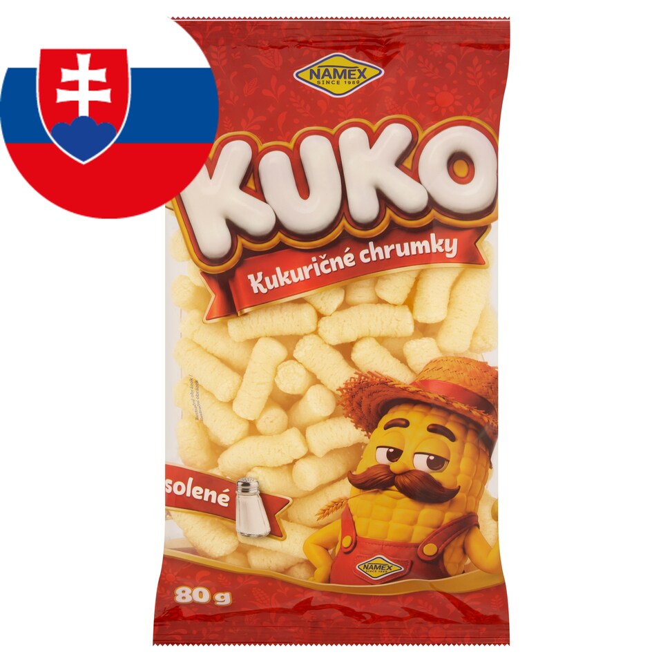 obrázok 1 z KUKO kukuričné chrumky solené 80 g