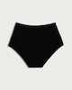 image 2 of F&F 5-Pack Cotton Rich Full Brief Knickers in Black