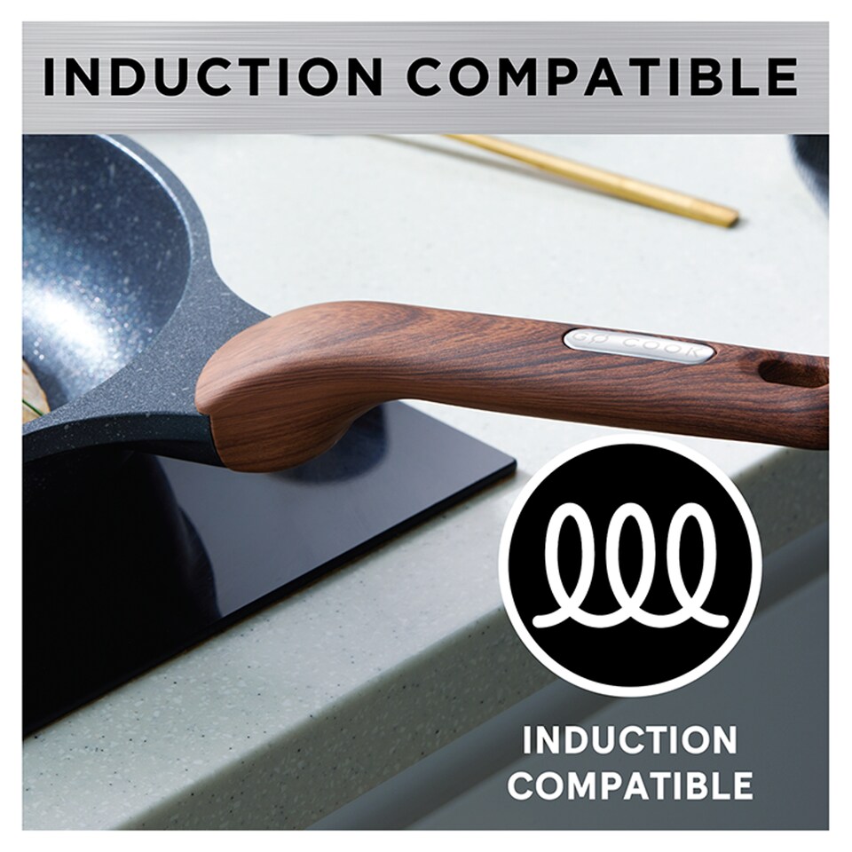 image 1 of Go Cook 80% Recycled 32Cm Frypan
