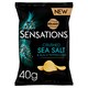 image 1 of Sensations Crushed Sea Salt & Black Peppercorn Flavour Potato Crisps 40g