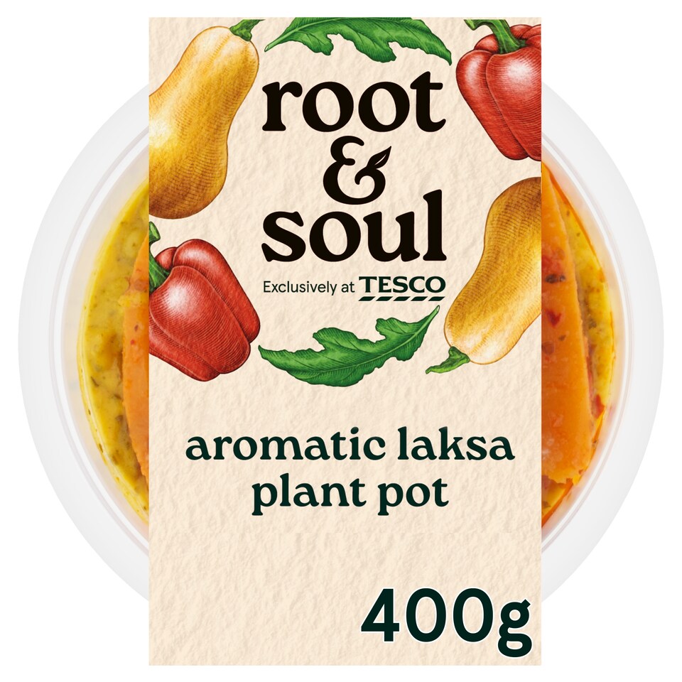 Root & Soul Aromatic Laksa Plant Pot 400g