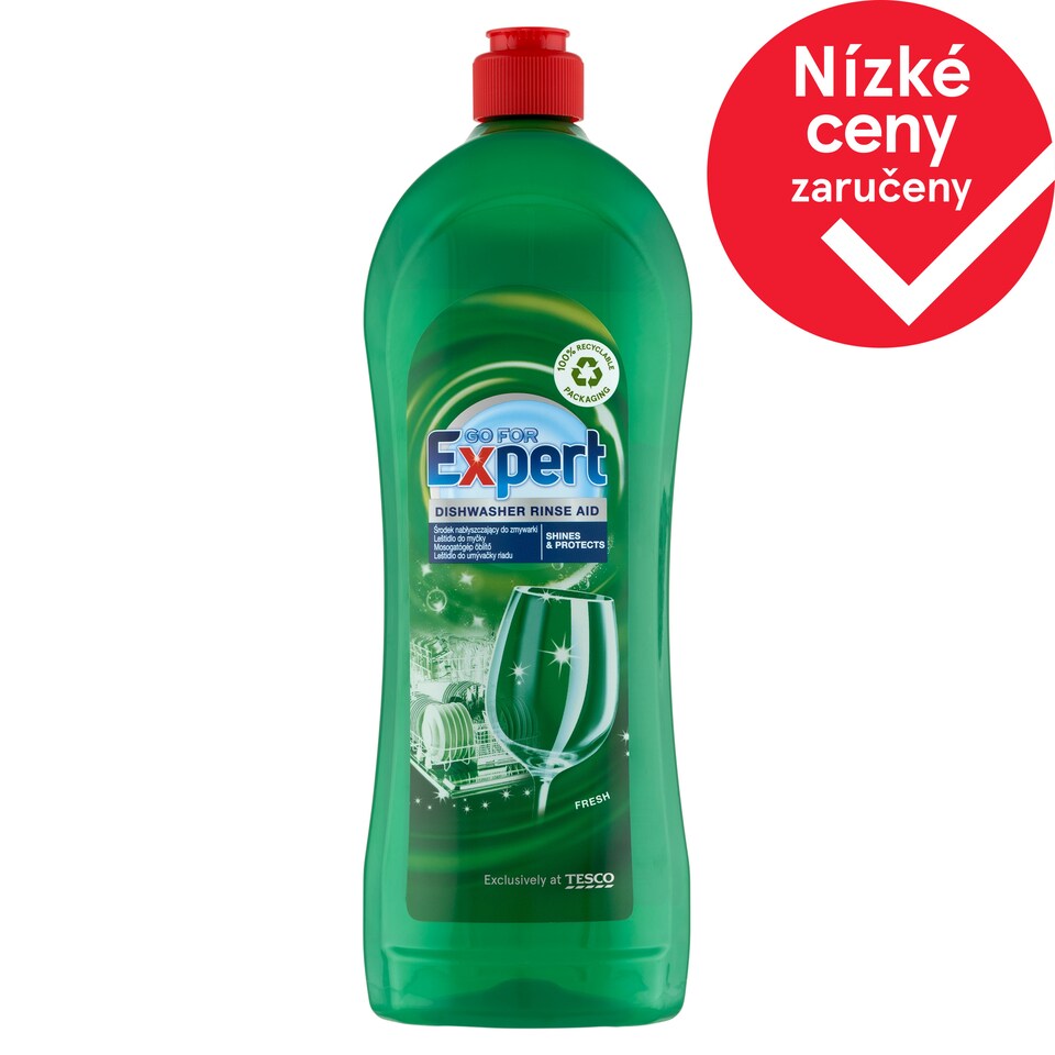 Go for Expert Fresh leštidlo do myčky 800ml