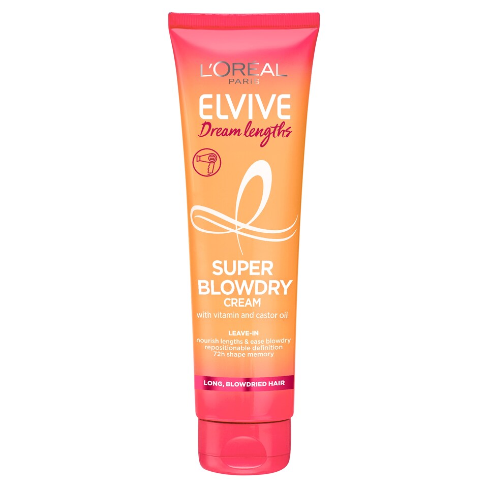 image 1 of L'Oreal Paris Elvive Dream Lengths Super Blowdry Cream 150ml