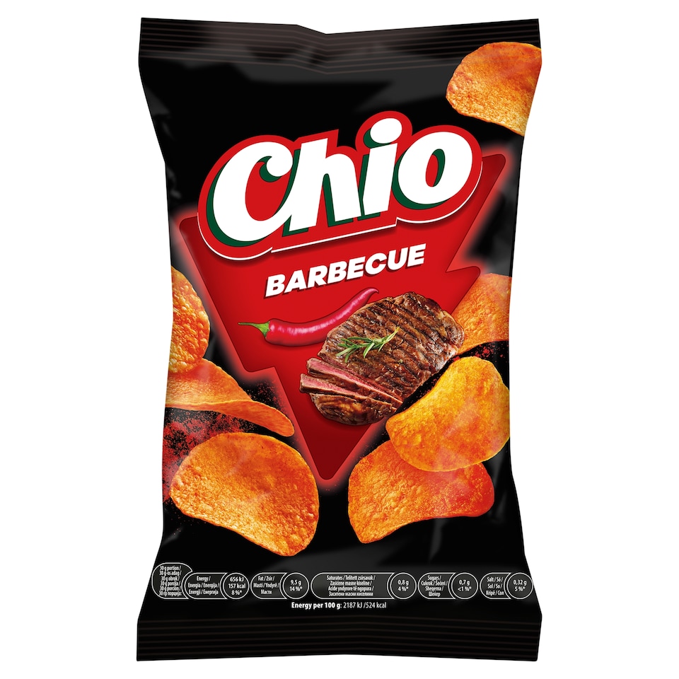 Chio barbecue ízű burgonyachips 60 g