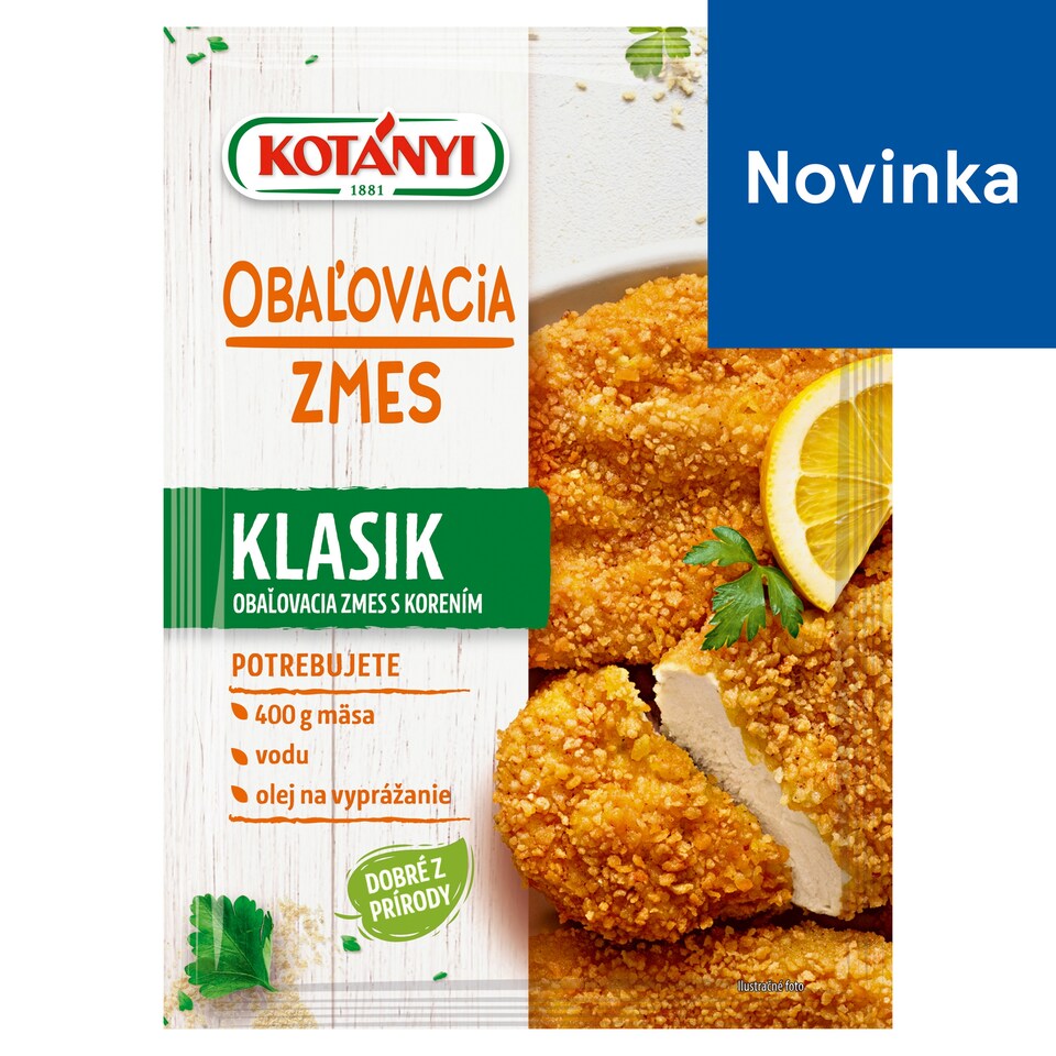 Kotányi Obaľovacia zmes klasik 70 g