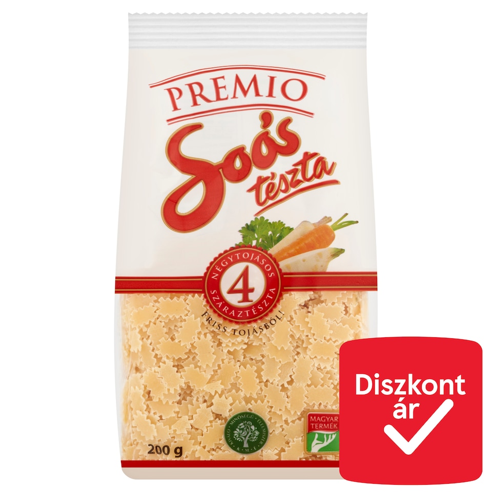 Soós Premio Strawberry Dried Pasta with 4 Eggs 200 g