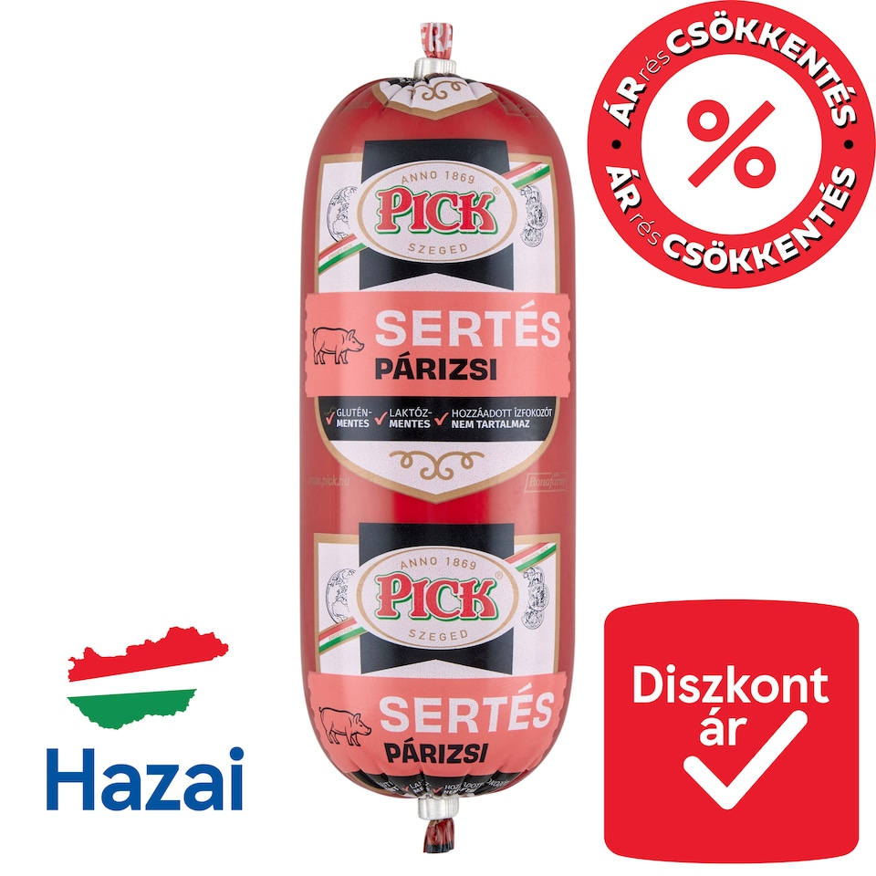 PICK sertés párizsi 400 g  1. kép
