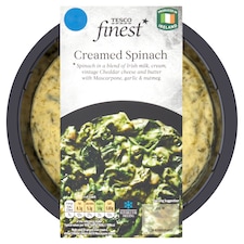 Tesco Finest Creamed Spinach 250G