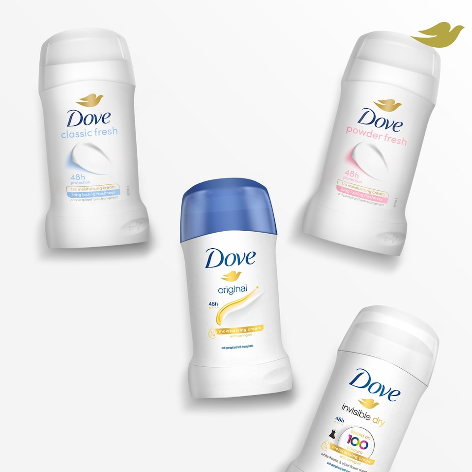 image 1 of Dove Women Antiperspirant Deodorant Stick Classic Fresh 50ml
