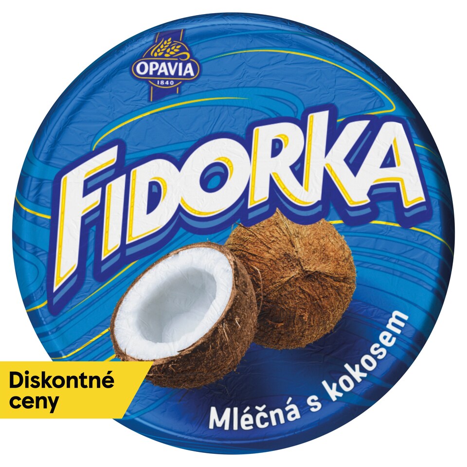 Opavia Fidorka Milky with Coconut, Wafer, Blue 30 g
