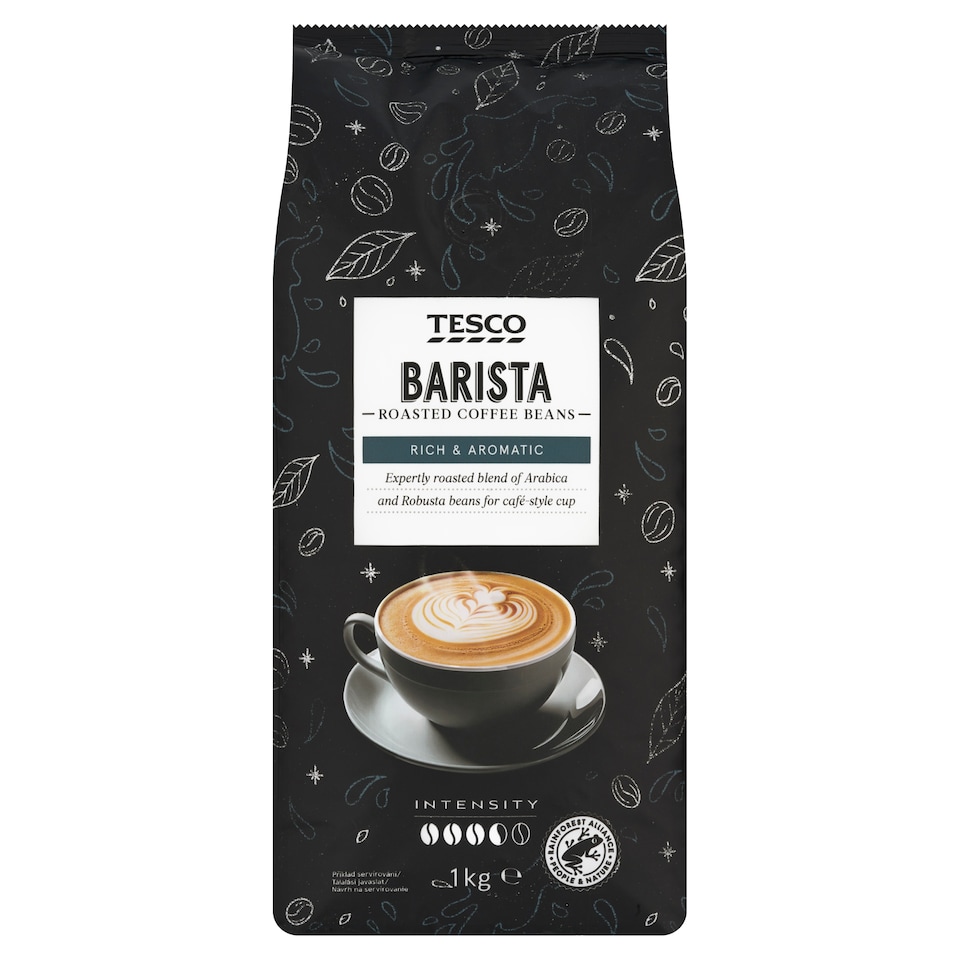 Tesco Barista Roasted Coffee Beans 1 kg