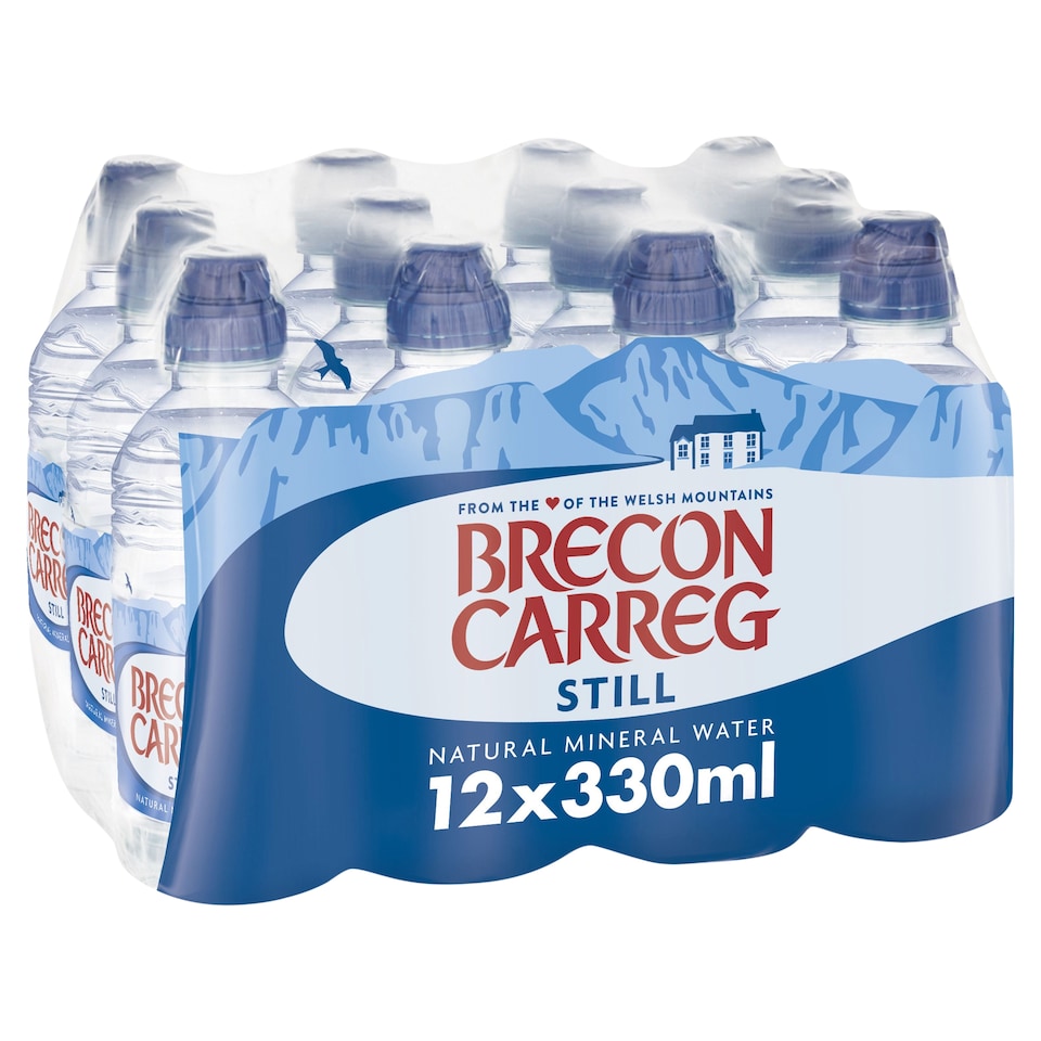 Brecon Carreg With Sports Cap 12 X 330Ml