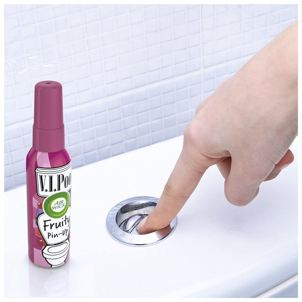 image 1 of Airwick Vipoo Pre-Poo Toilet Spray Fruity 55Ml