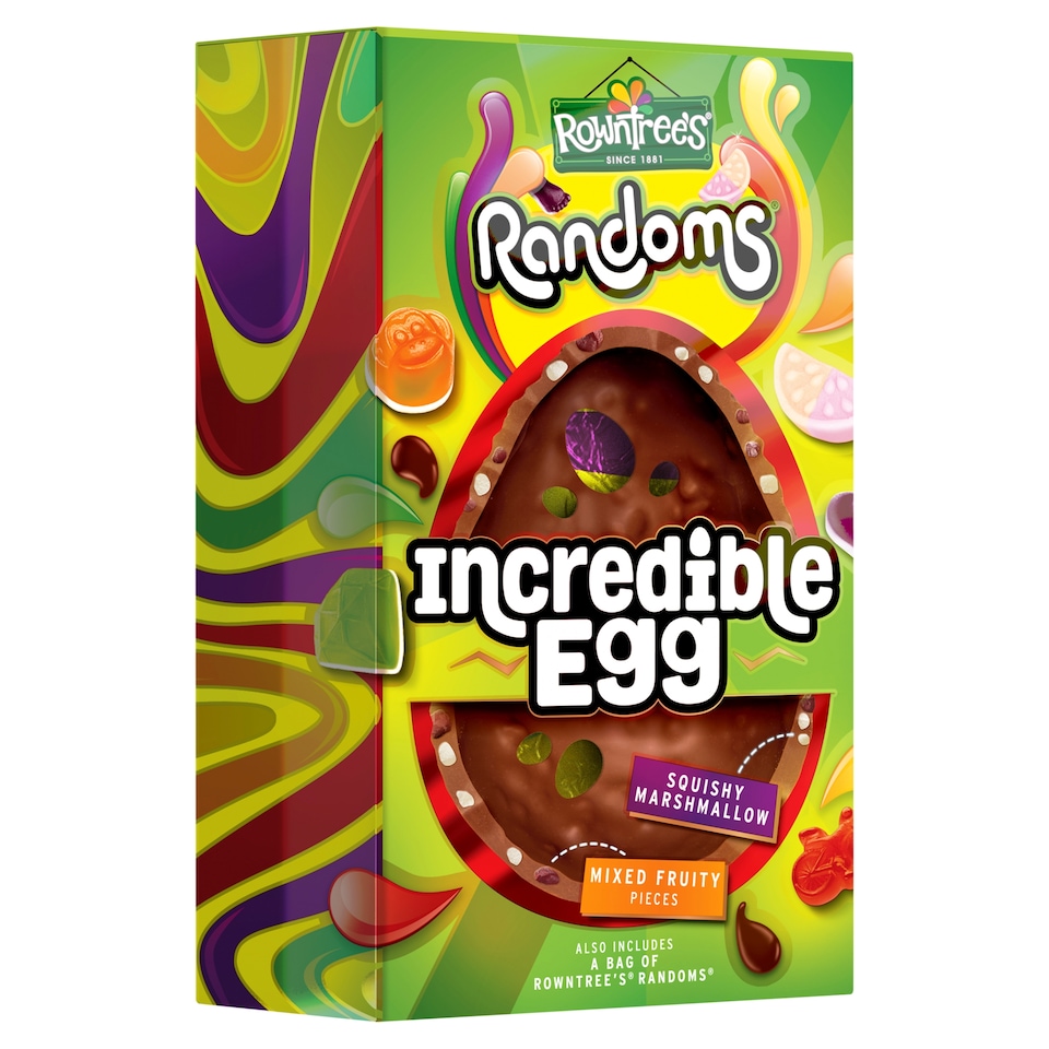 image 1 of Rowntree’s Randoms Incredible Easter Egg 380g